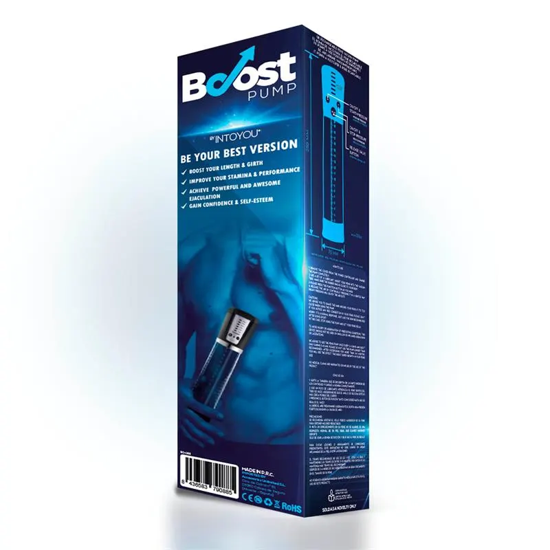 Bomba Automática para el Pene con Display PSX09 USB · BOOST PUMPS · Potenciadores y Retardantes — Foto 4