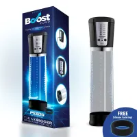 Bomba Automática para el Pene con Display PSX09 USB · BOOST PUMPS · Potenciadores y Retardantes