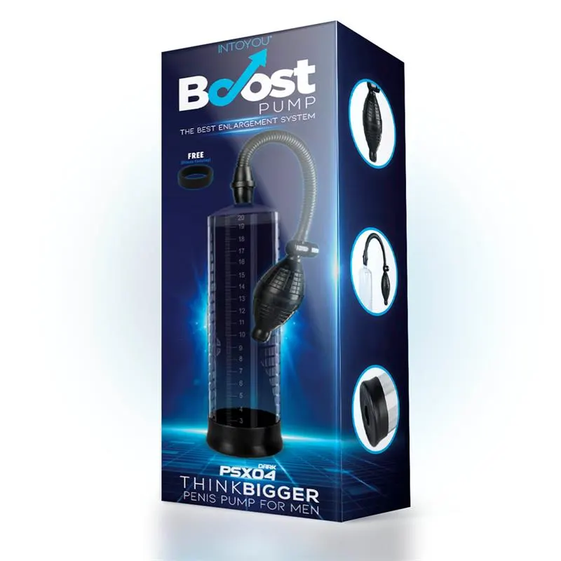 Bomba Manual para el Pene PSX04 Negro · BOOST PUMPS · Potenciadores y Retardantes — Foto 3