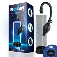 Bomba Manual para el Pene PSX04 Transparente · BOOST PUMPS · Potenciadores y Retardantes