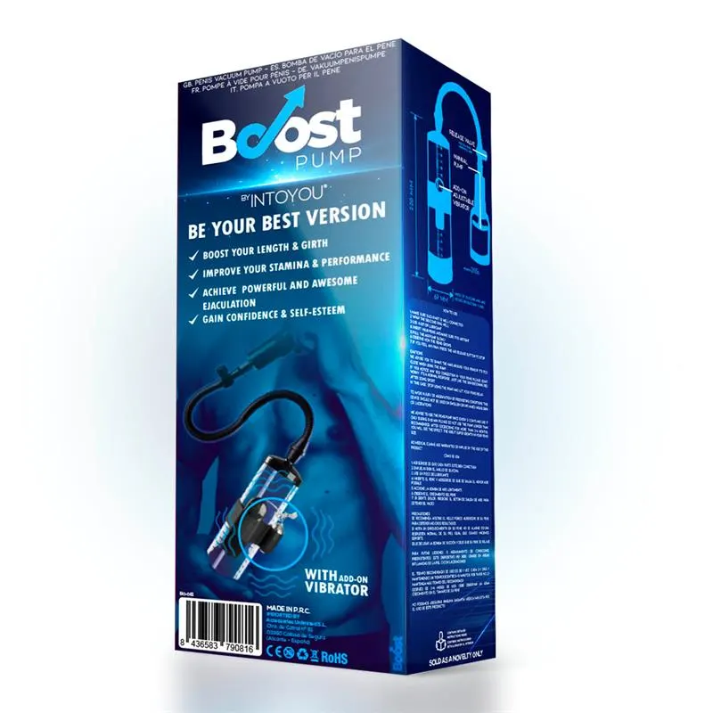 Bomba Manual para el Pene con Accesorio de Vibración PSX06 · BOOST PUMPS · Potenciadores y Retardantes — Foto 5