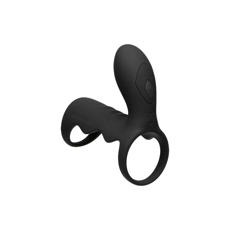 Jaula para el Pene con Vibración y Control Remoto Negro · OPTIMALE · Castidad