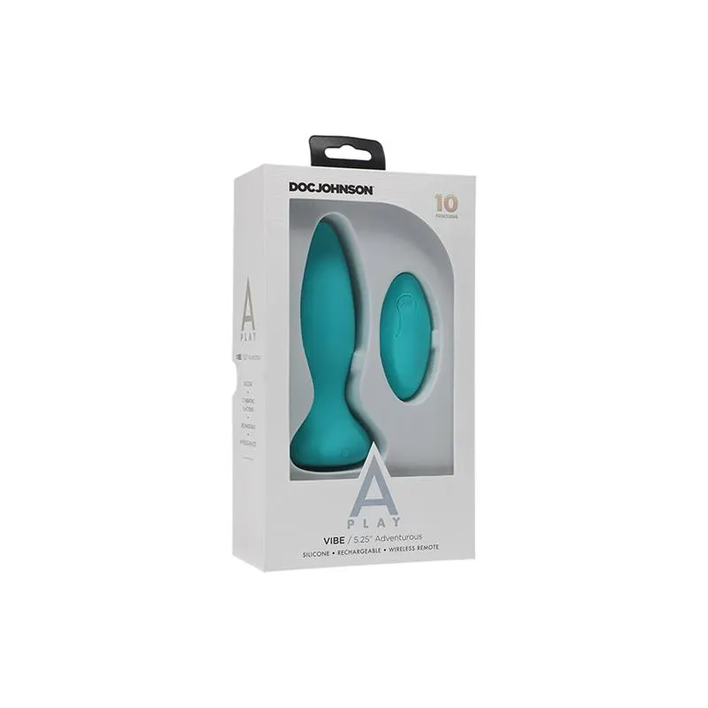 Plug Anal con Vibración Vibe Adventurous Turquesa · A-PLAY · Anal — photo 2