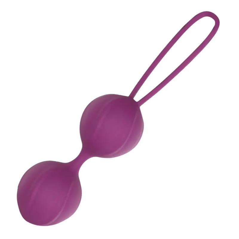 Garbo Bola Doble Kegel Silicona Púrpura · ENGILY ROSS · Bolas Chinas y Salud Femenina — Foto 2