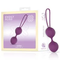 Garbo Bola Doble Kegel Silicona Púrpura · ENGILY ROSS · Bolas Chinas y Salud Femenina