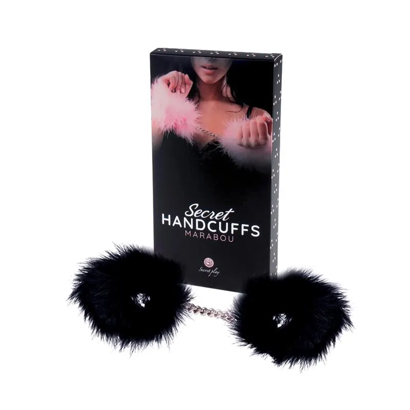 Esposas con Marabú Negro · SECRET PLAY · Esposas y Ataduras