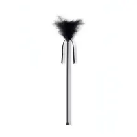Estimulador de Plumas Negro · SECRET PLAY · Estimuladores de Clítoris