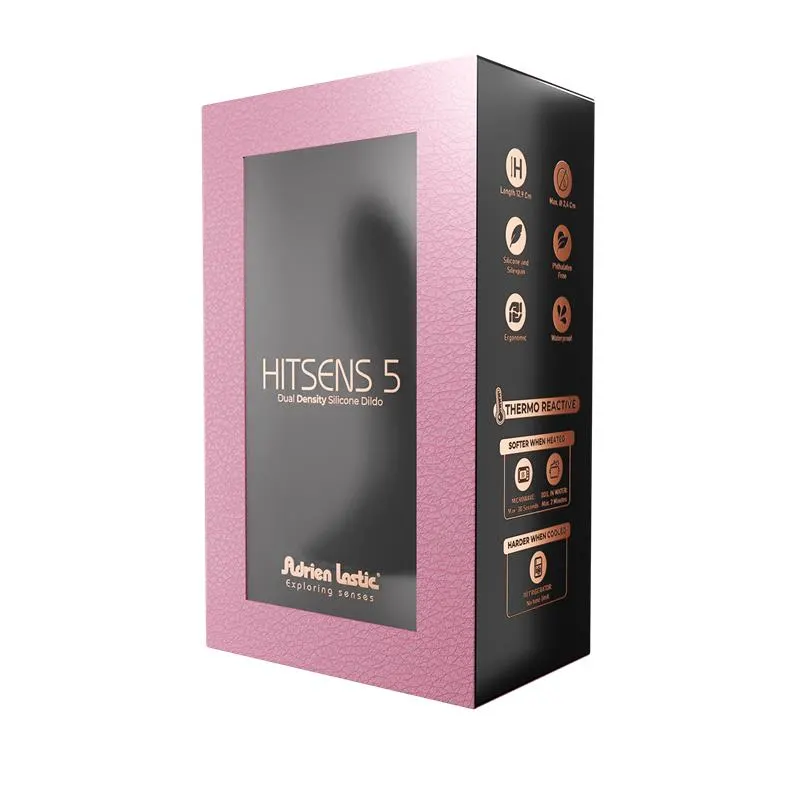 Dildo Hitsens 5 Doble Densidad Negro · ADRIEN LASTIC · Dildos — photo 4