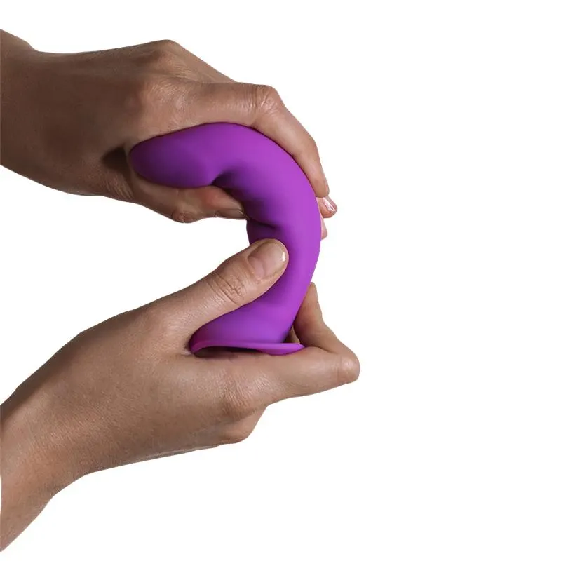 Dildo Hitsens 6 Doble Densidad Púrpura · ADRIEN LASTIC · Dildos — Foto 3