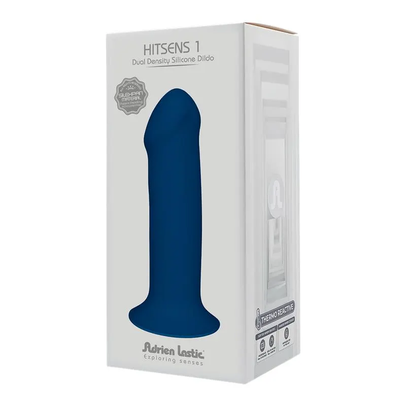 Dildo Hitsens 1 Doble Densidad Azul · ADRIEN LASTIC · Dildos — Foto 4