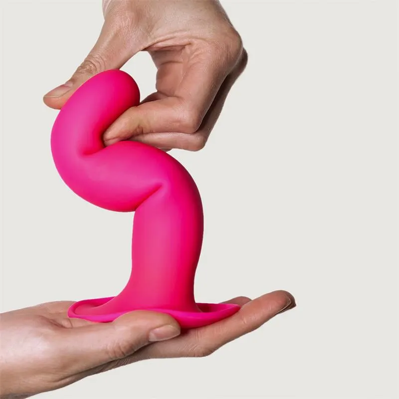 Dildo Hitsens 4 Doble Densidad Rosa · ADRIEN LASTIC · Dildos — photo 2