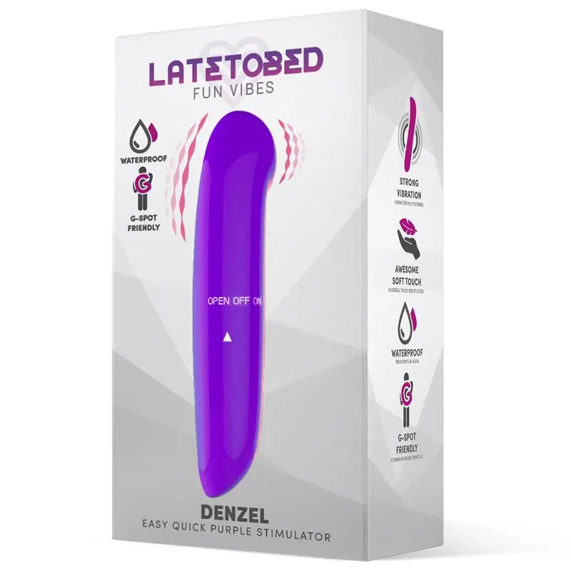 Denzel Estimulador Easy Quick Púrpura · LATETOBED · Estimuladores de Clítoris — photo 2