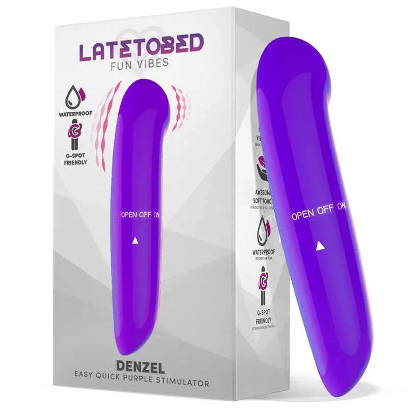 Denzel Estimulador Easy Quick Púrpura · LATETOBED · Estimuladores de Clítoris