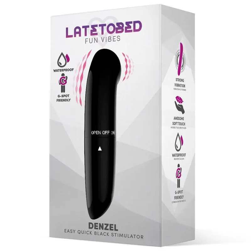 Denzel Estimulador Easy Quick Negro · LATETOBED · Estimuladores de Clítoris — photo 2