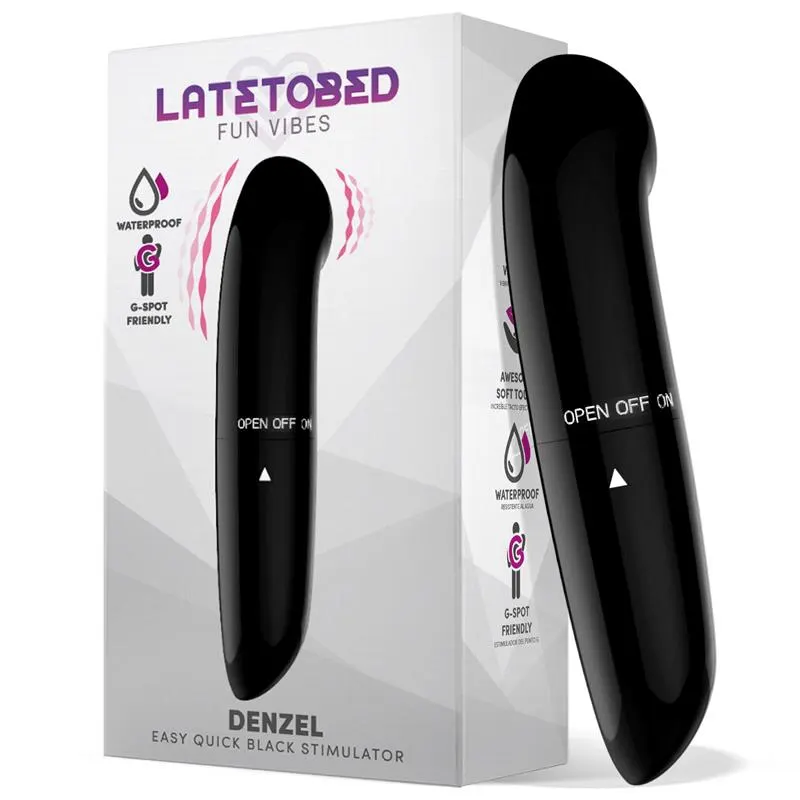 Denzel Estimulador Easy Quick Negro · LATETOBED · Estimuladores de Clítoris