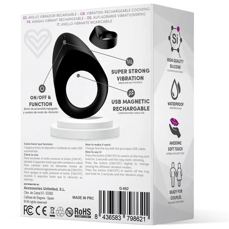 Picker Anillo Vibrador Parejas Silicona · LATETOBED · Anillos para el Pene — photo 3