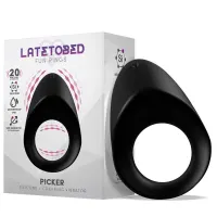 Picker Anillo Vibrador Parejas Silicona · LATETOBED · Anillos para el Pene