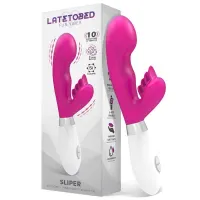 Sliper Vibrador Conejito Silicona Rosa · LATETOBED · Vibradores