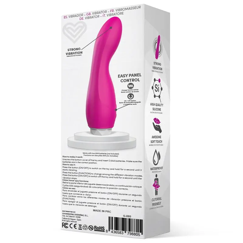 Douby Vibrador Silicona Rosa · LATETOBED · Vibradores — Foto 3