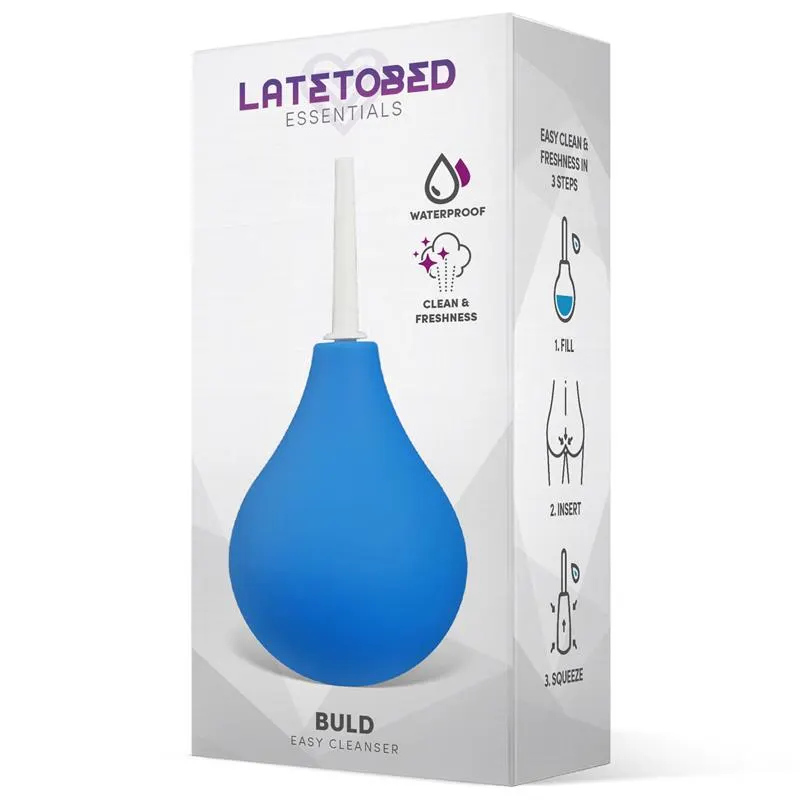 Buld Ducha Anal Azul · LATETOBED · Cuidado Íntimo y Masaje — photo 2