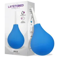 Buld Ducha Anal Azul · LATETOBED · Cuidado Íntimo y Masaje