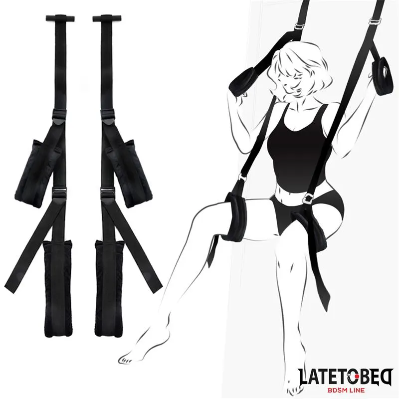 Restricciones para la Puerta · LATETOBED BDSM LINE · Esposas y Ataduras