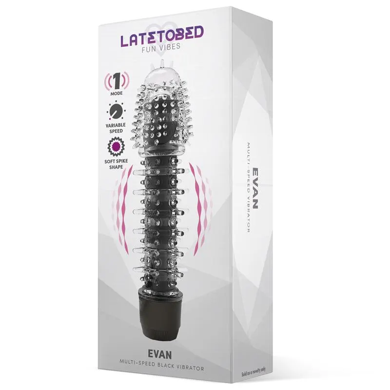 Evan Vibrador Multi Velocidad Negro · LATETOBED · Vibradores — Foto 2