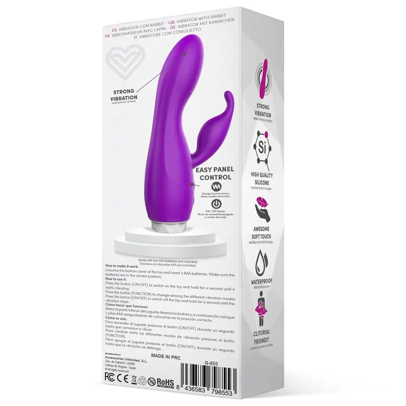 Couby Silicone Rabbit Purple Vibrator · LATETOBED · Vibradores — Foto 3