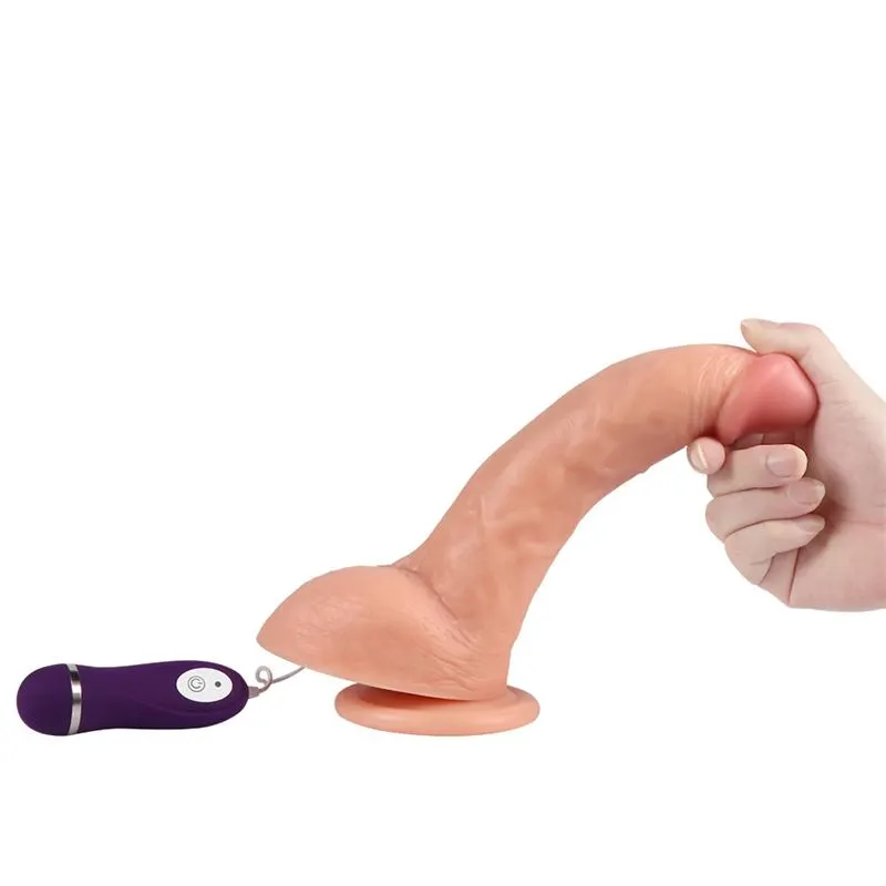 Vibrador Realista Control Remoto Beast 24.5 cm · SHEQU · Vibradores — Foto 5