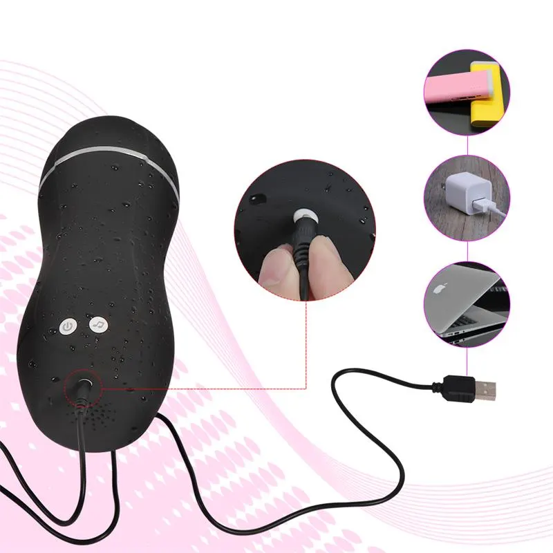 Masturabdor con Vibrador USB Tiny Man · SHEQU · Masturbadores Él — Foto 11
