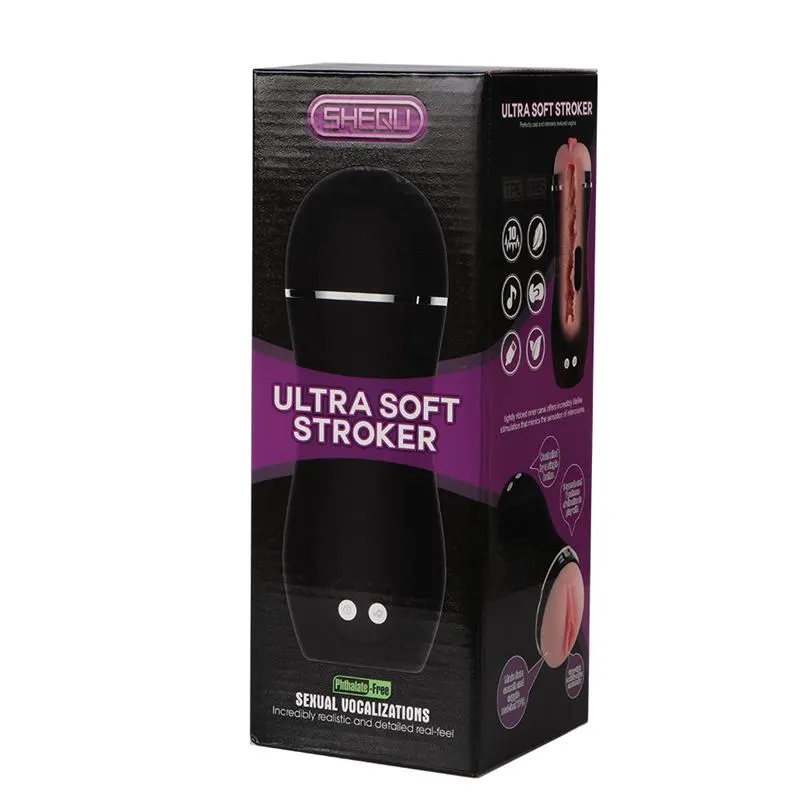 Masturabdor con Vibrador USB Tiny Man · SHEQU · Masturbadores Él — Foto 13