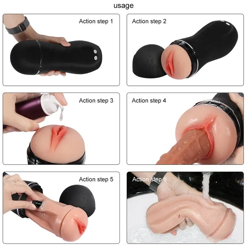 Masturabdor con Vibrador USB Tiny Man · SHEQU · Masturbadores Él — Foto 3