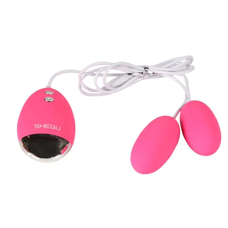 Huevo Vibrador Doble Silicona Yuesi · SHEQU · Huevos y Balas Vibradoras — photo 2
