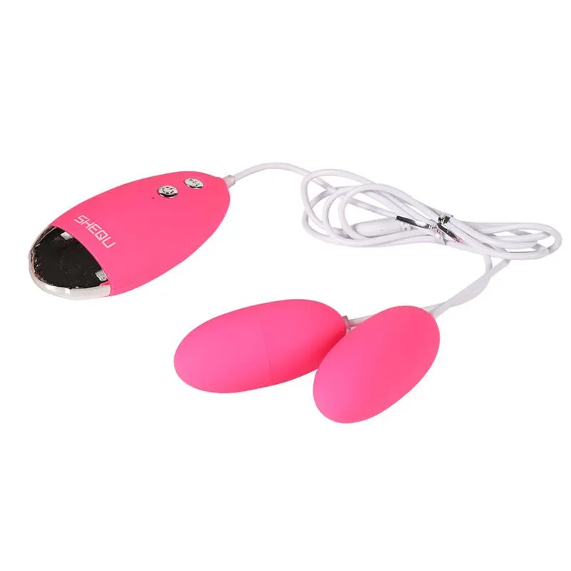 Huevo Vibrador Doble Silicona Yuesi · SHEQU · Huevos y Balas Vibradoras — photo 3