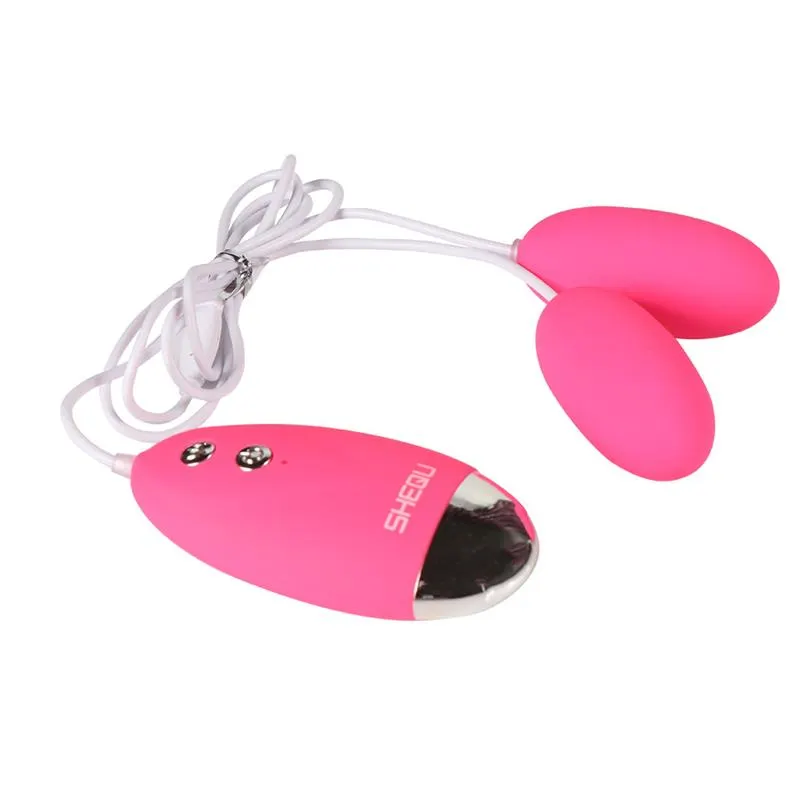 Huevo Vibrador Doble Silicona Yuesi · SHEQU · Huevos y Balas Vibradoras — photo 4