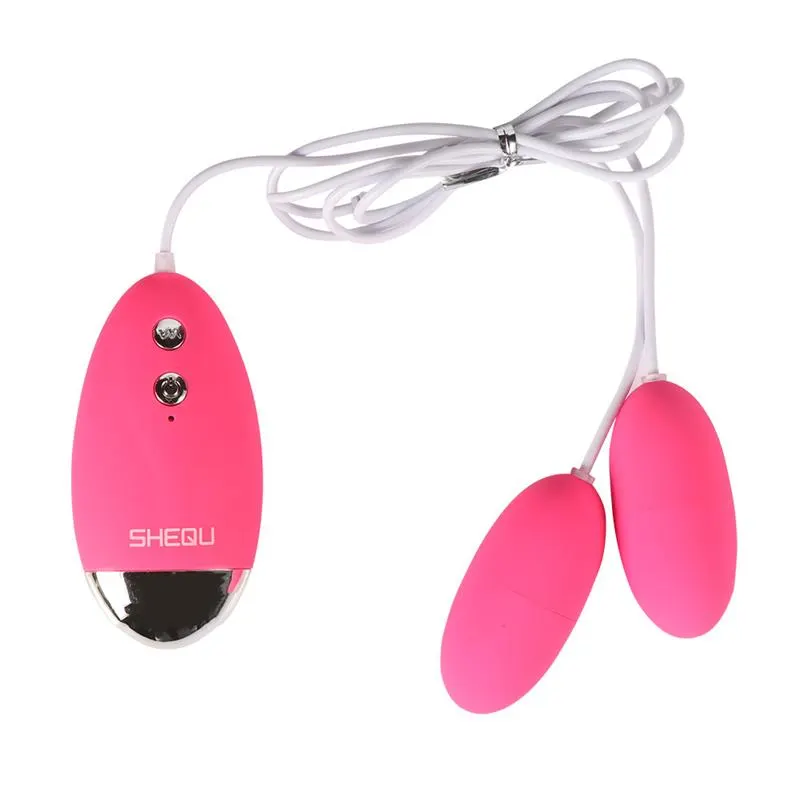 Huevo Vibrador Doble Silicona Yuesi · SHEQU · Huevos y Balas Vibradoras