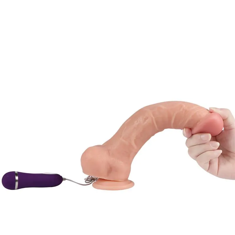 Vibrador Realista Control Remoto Apolo 24.5 cm · SHEQU · Vibradores — photo 5