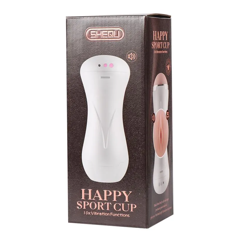 Masturbador Vibracion USB Happy Sport · SHEQU · Masturbadores Él — foto 8