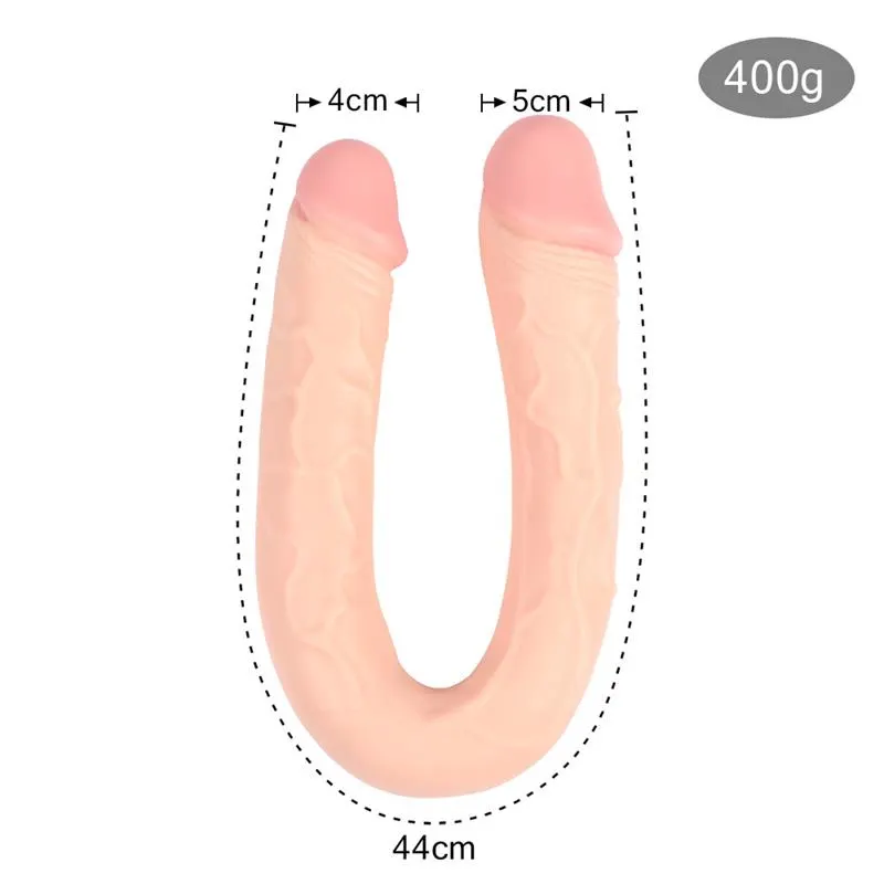 Pene forma de U Blake 46 cm · SHEQU · Dildos — Foto 4