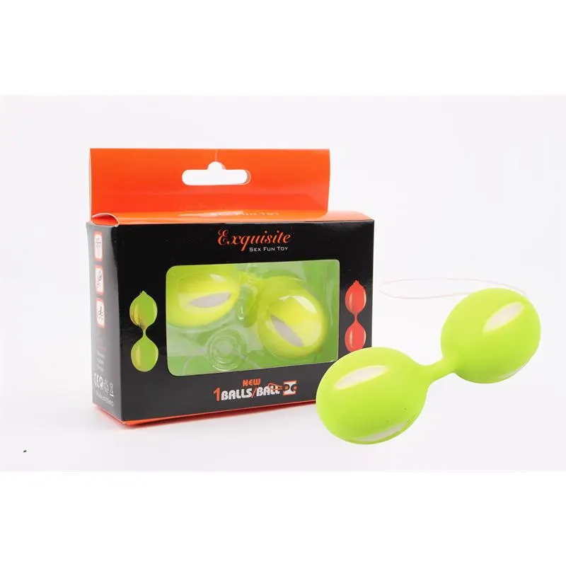 Bolas Ben Wa 10.3 cm Verde · CHISA · Accesorios y Sets