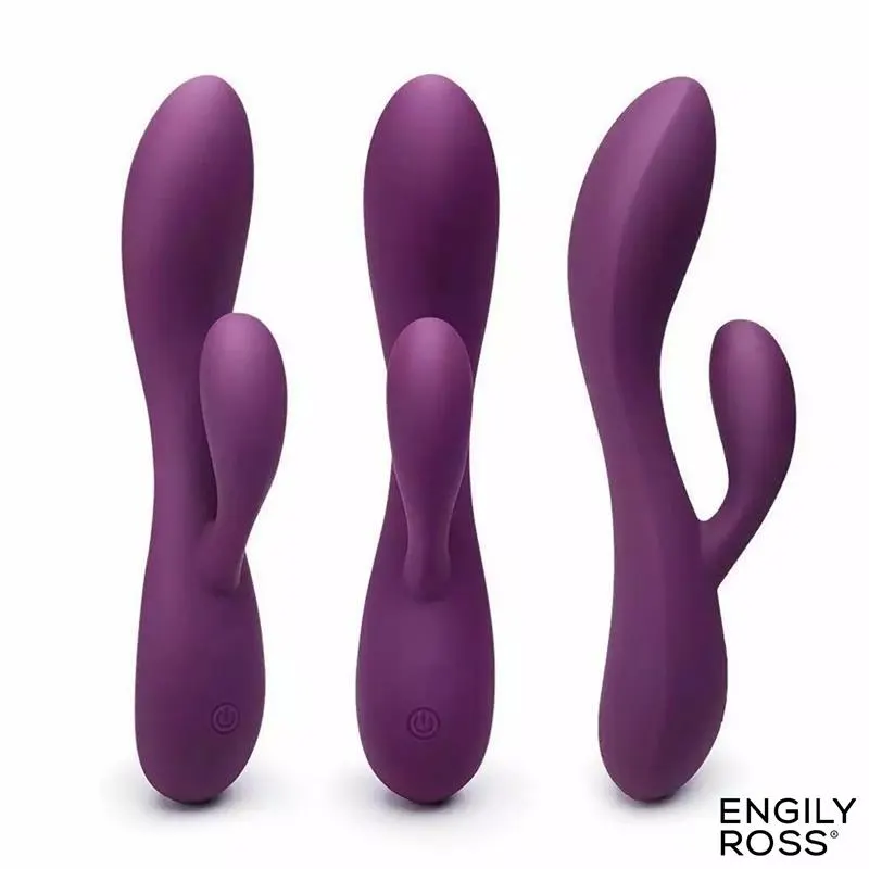 Bacall 3.0 Vibrador Silicona Liquida Inyectada Doble Motor USB Púrpura · ENGILY ROSS · Vibradores — Foto 3