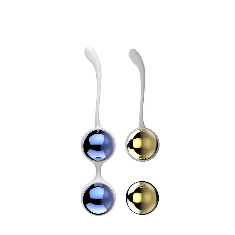 Bolas Vaginales Yani Dorado y Azul · NALONE · Bolas Chinas y Salud Femenina — Foto 2