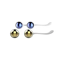Bolas Vaginales Yani Dorado y Azul · NALONE · Bolas Chinas y Salud Femenina