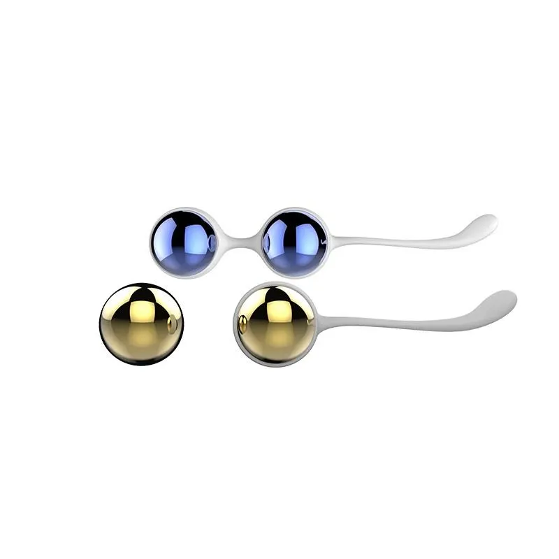 Bolas Vaginales Yani Dorado y Azul · NALONE · Bolas Chinas y Salud Femenina