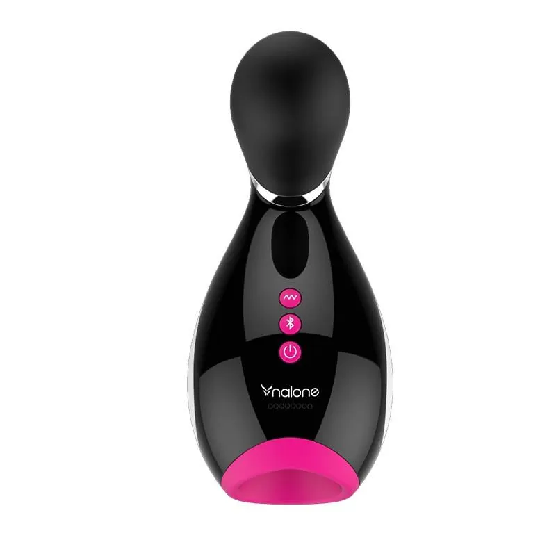 Masturbador Oxxy Negro y Fuchsia · NALONE · Masturbadores Él — photo 2