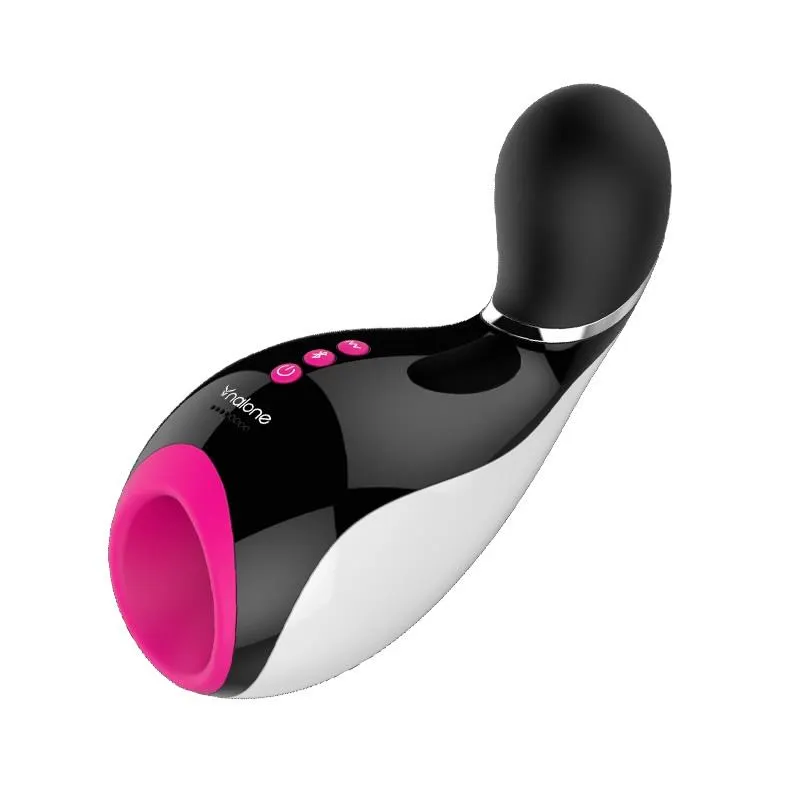 Masturbador Oxxy Negro y Fuchsia · NALONE · Masturbadores Él