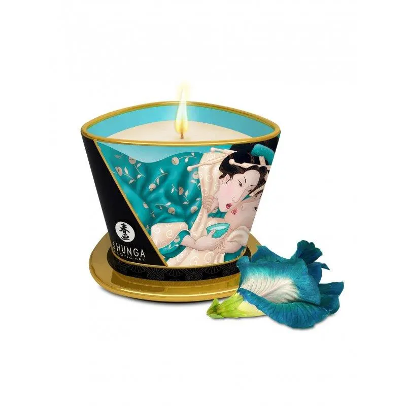 Vela de Masaje Island Blossoms 170 ml · SHUNGA · Cuidado Íntimo y Masaje