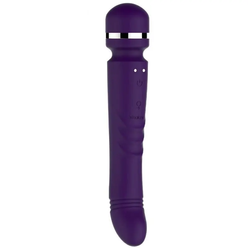 Masajeador Doble Yoni Dark Lilac · NALONE · Estimuladores de Clítoris — foto 2