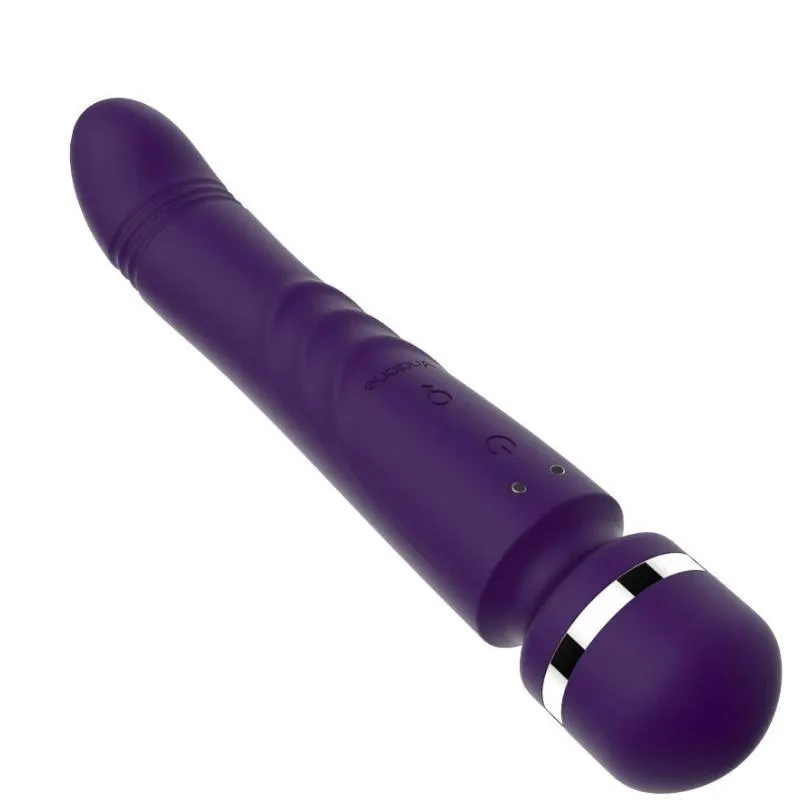 Masajeador Doble Yoni Dark Lilac · NALONE · Estimuladores de Clítoris — foto 3