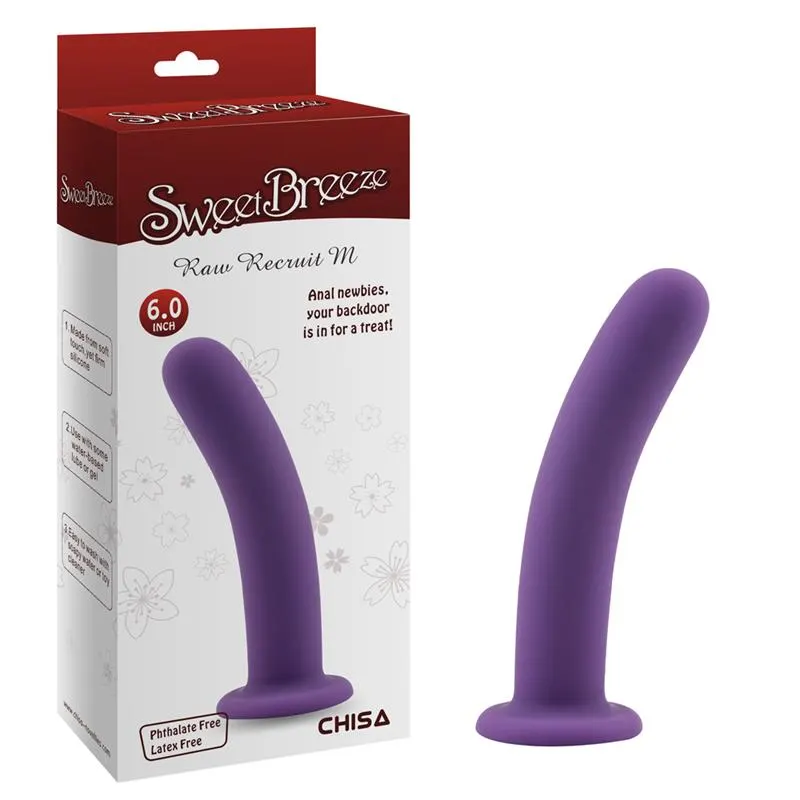 Dildo Raw Recruit Talla M Púrpura · CHISA · Dildos